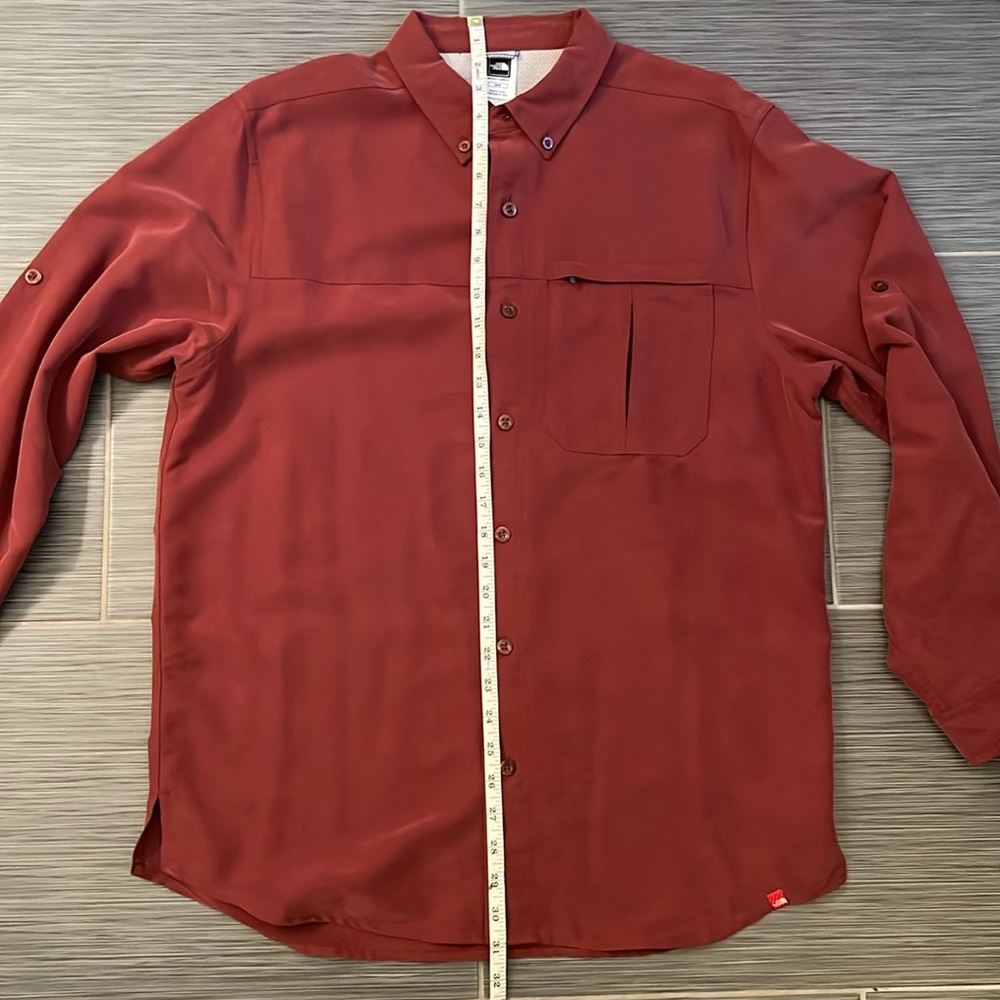 North Face ACCX Button Down‎ Hiking Shirt - Picture 6 of 12